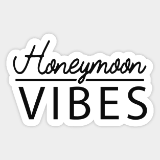 Honeymoon Vibes Sticker